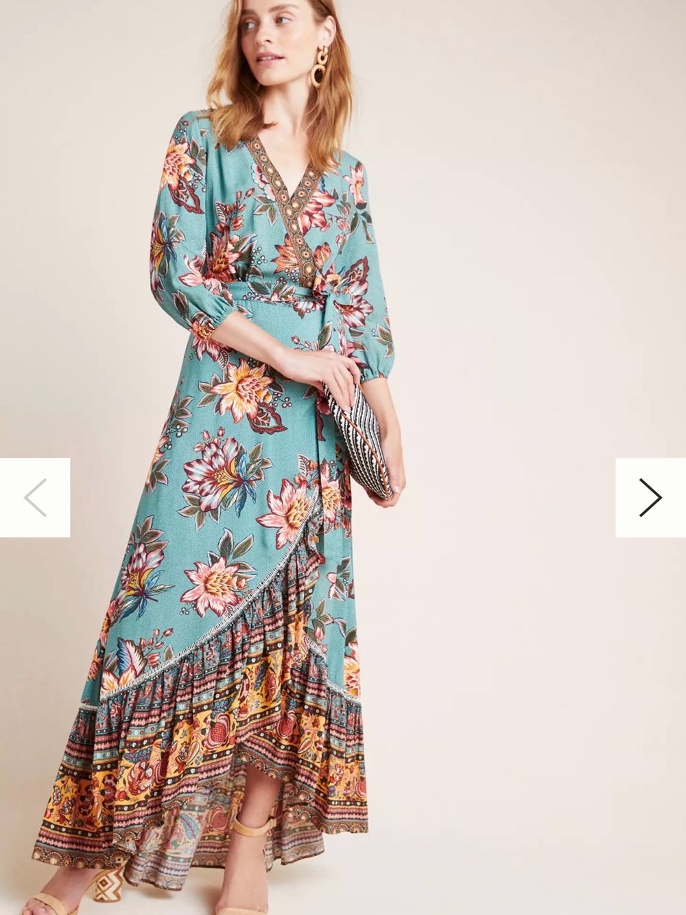 FARM Rio Viera Wrap Dress